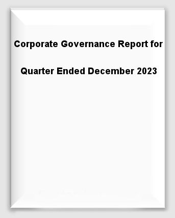 Corporate-Governance-Report-for-Quarter-Ended-December-2023