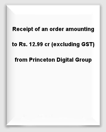 MEIL-Princeton-Digitalgroup-Order-Intimation